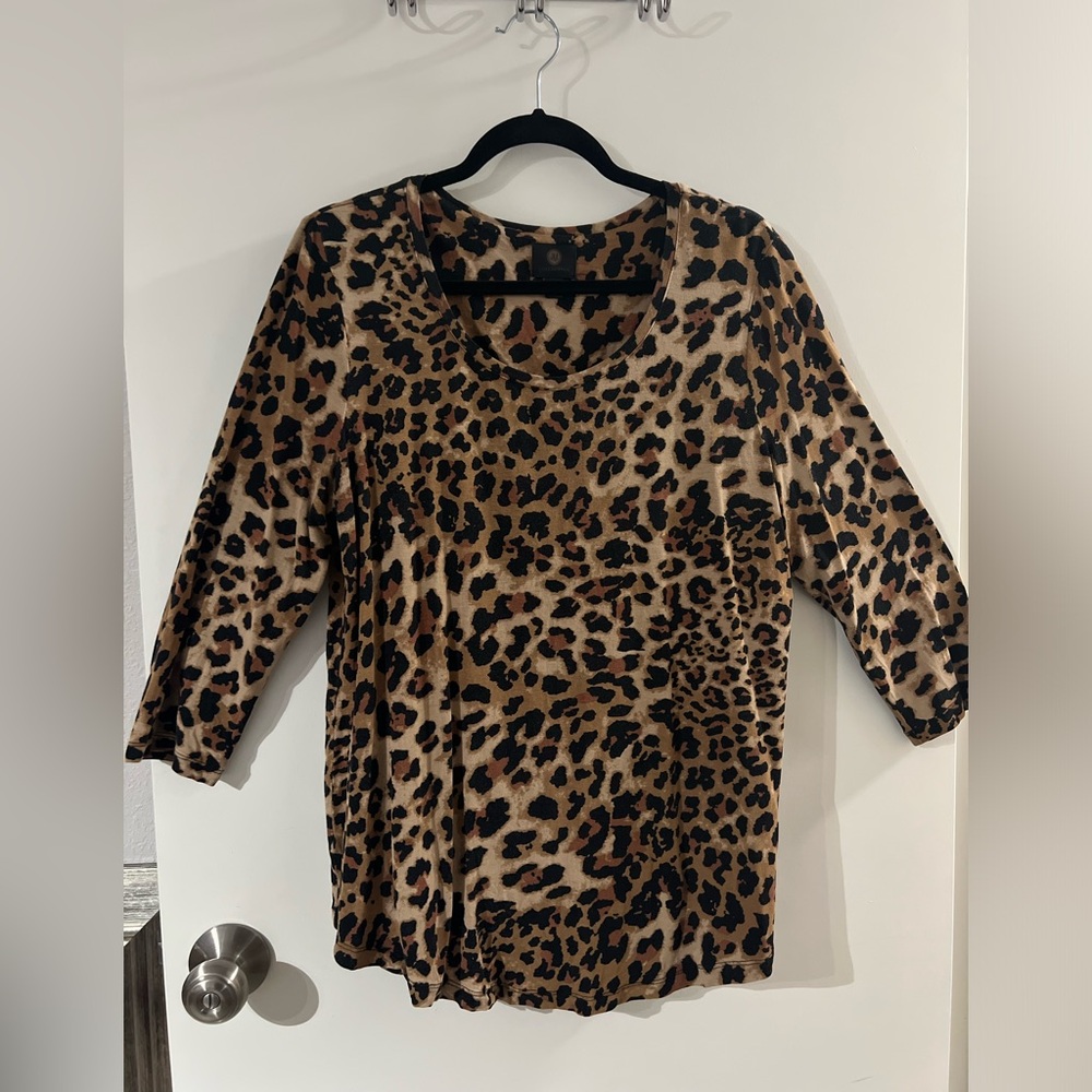 JM Animal Print Top